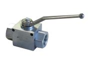 Hydraulické šroubení BSP - kulový kohout dvoucestný 2 x 1/2 IG