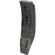 Radlice kultivátoru 20 x 80 x 260 mm tvrzená, zahnutá se 2 otvory 12,5 mm (Horsch) - 00311069KR