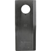 Nůž 4x48x112 mm levý s otvorem O 19 mm (Fella, Krone) - 134309KR