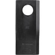 Nůž rotační sekačky 4 x 49 x 112 mm levý s otvorem O 21 mm (Pöttinger) - 434969KR