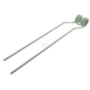 Pružné pero 9 x 85 x 585 mm bílé s cívkou 48 mm (Pöttinger) - 436042KR