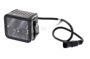 Pracovní nepřímé LED světlo 40 W 81x67,5x82,5 mm 4800 lm, čtvercové, 10/30 V širokoúhlé 4 LED