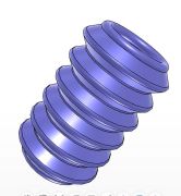 Manžeta V6-00773 - 3D zobrazení