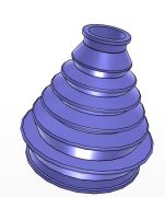 Měchová manžeta V6-00092 - 3D zobrazení