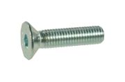 Pozinkovaný imbusový šroub M3x12 mm 10.9 se zápustnou hlavou, DIN 7991