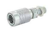 Hydraulická rychlospojka DNP zásuvka kuličková - vnější M18x1.5 DN 13 s prodlouženým závitem
