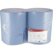 Modré dvouvrstvé papírové ručníky 0,36 x 370 m (2 role/ bal.) - CP22103KR