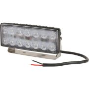 Pracovní LED světlo 42W 140,2x41,8x57,2 mm 3800 lm, obdélník, 10/30V širokoúhlé 14 LED - LA10048