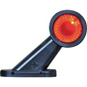 Obrysové levé LED světlo 108 x 134,5 x 49 mm (12/24 V) - LA30002