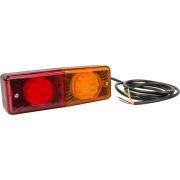 Multifunkční zadní LED světlo, obdélníkové, 200 x 70 x 60 mm (12/24 V) - LA40015