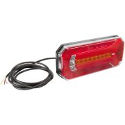 Multifunkční zadní LED světlo 236 x 104 x 61,5 mm, vysoce odolné proti nárazům (12/24 V) - LA40053