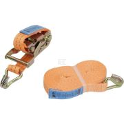 Upínací pás 25 mm x 5 m s ráčnou a hákem (25B, 7,5kN) - TS25005