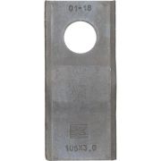 Nůž rotační sekačky 3 x 47 105 mm levý/pravý 105 x 47 x 3 mm s otvorem O 21 mm - VGCM120KR