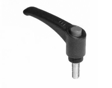 Nastavitelná upínací páka 65mm s knoflíkem a šroubem M8x30