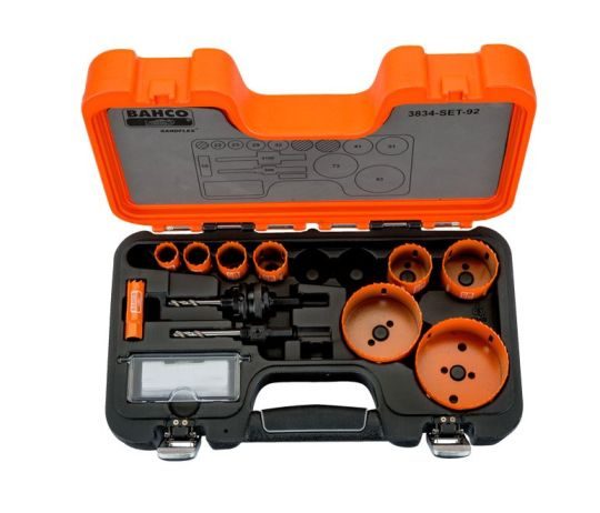 Sada děrovacích pil BAHCO 3834-SET-92