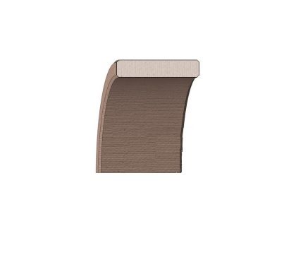 Vodicí kroužek pístnicový FRS 05 - 50 x 55 x 5.6 - 45 HG