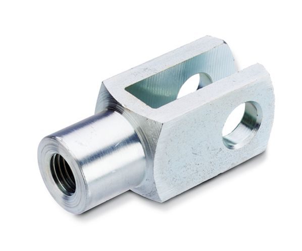 Vidlicový kloub M12 x 24 pozinkovaný, levý závit - DIN 71752