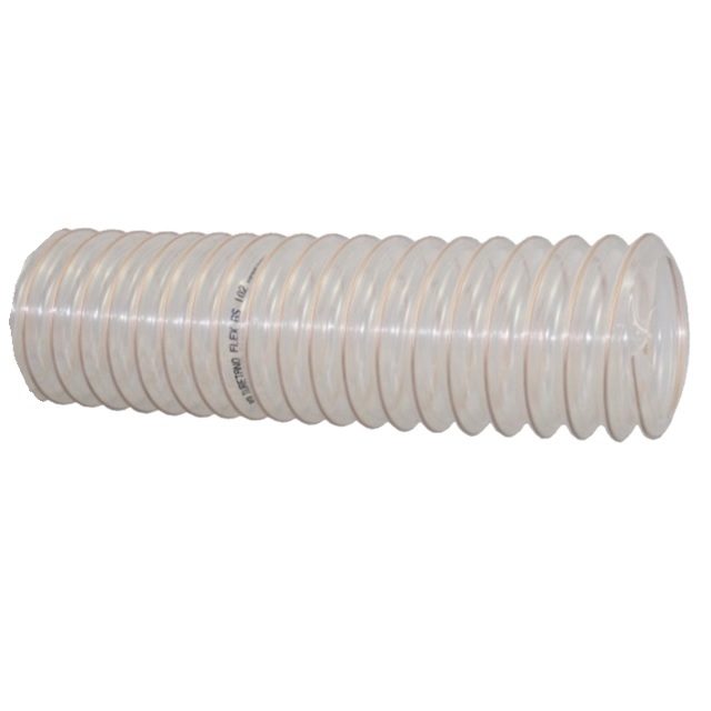 Hadice odsávací FLEXADUR PU-1BS O d = 160 mm (odsávání mírně abrazivních suchých materiálů)