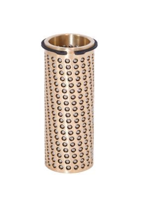 Kuličkové pouzdro mosazné FKL 30083 - d/D/L = 30/38/83 mm
