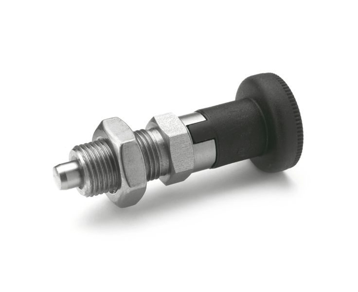Pružinový pístek ELESA+GANTER GN 617.1-8-A - M16 x 1.5