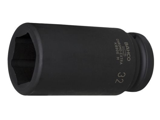 Rázový nástrčný klíč hluboký BAHCO K8906M-17
