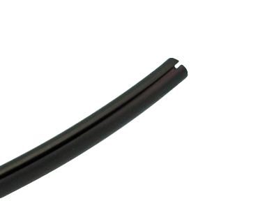 Pryžový profil EPDM kruhový s drážkou - 8 mm