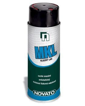 Suchý mazací kluzný lak NOVATO 202 000, 400 ml sprej