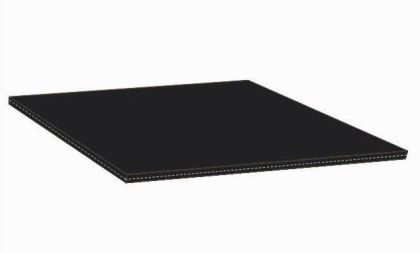 Těsnicí deska - pryž NBR 65 ShA s vložkou - tl. 2.0 mm, šíře 1.2 m