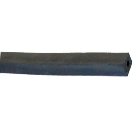 Pryžový profil EPDM mikroporézní s dutinkami - 25 x 20 mm tažený