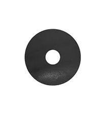 Těsnění kruhové 8 x 18 x 1 mm - PVC Medur černý