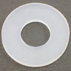 Těsnění kruhové 45 x 25 x 2 mm - transparentní silikon 60 ShA