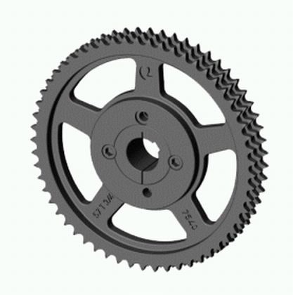 Řetězové kolo 06 B1 - 25 zubů - 2825 Poggi - System P