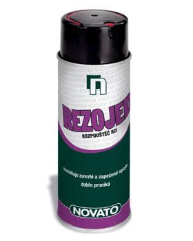 Rozpouštěč rzi NOVATO 200 700, 400 ml sprej