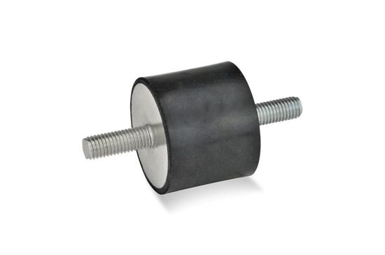 Silentblok válcový 4020 typ A - M8 x 20 SR/SR