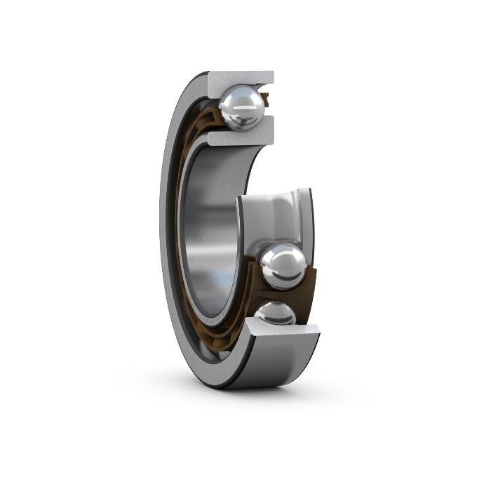SKF 7202 BEP Jednořadé kuličkové ložisko s kosoúhlým stykem