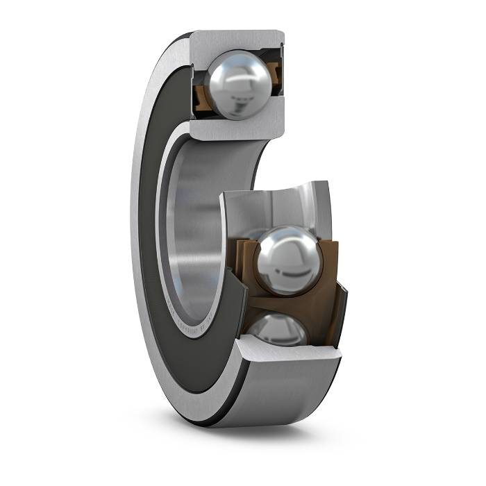 SKF 7308 BE-2RZP Jednořadé kuličkové ložisko s kosoúhlým stykem