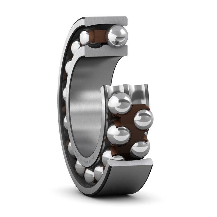 SKF 1308 EKTN9/C3 Dvouřadé naklápěcí kuličkové ložisko 