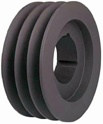 Řemenice pro klínové řemeny PBT 3 SPA 106 - 1610 Taper Lock