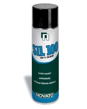 Silikonový mazací prostředek NOVATO 201 000, 400 ml sprej