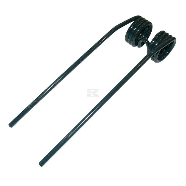 Pružné pero 9,5 x 107 x 390 mm černé s cívkou 46 mm (Kuhn)