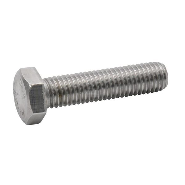Nerezový šestihranný šroub M6x10, DIN933 (A2)