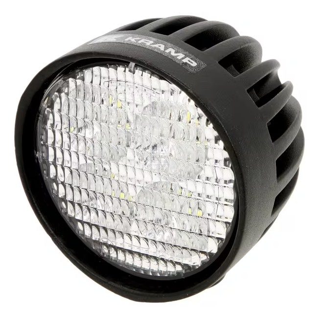 Pracovní LED světlo 40 W 126,2x83,8 mm 4000 lm, kulaté, 10/30 V, 4 LED se zásuvkou DT H9/H11