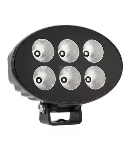 Pracovní LED světlo 36 W 155x58x105 mm 3500 lm, oválné 10/30 V širokoúhlé, 6 LED