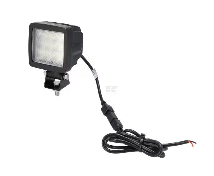 Pracovní otočné LED světlo 76 W 95x131x77 mm 11970 lm, čtvercové širokoúhlé, 10/30 V