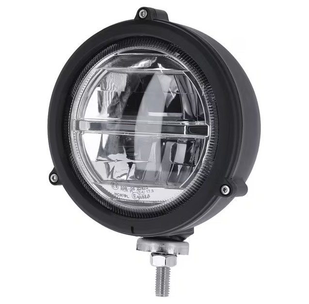 Potkávací a dálkové přední LED světlo 21/22 W 150x125,7x171,9, kulaté 10/30V, 2 LED