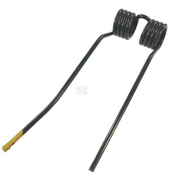 Pružné levotočivé pero 9 x 113 x 375 mm s cívkou 42 mm (PZ)