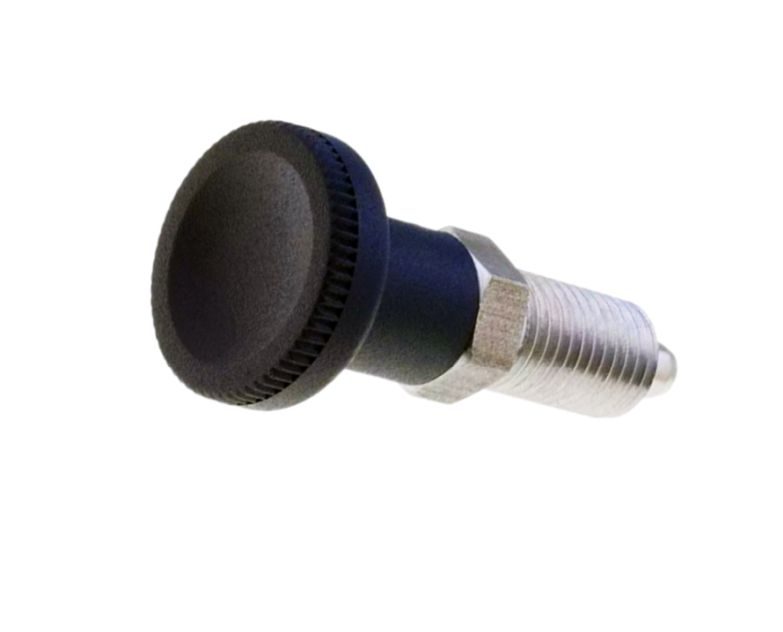 Pružinový pístek ELESA+GANTER GN 617-5-A-NI - M10 x 1