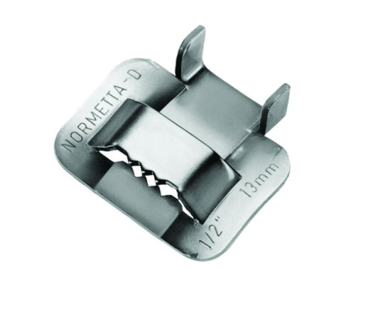 Uzávěr HS NORMETTA® NB-D16 W4 - nerez (pro pásku 16 mm)