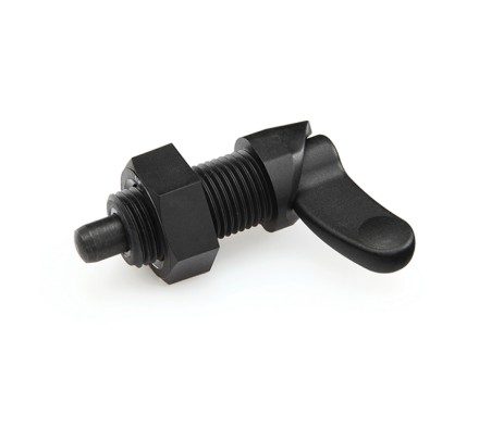 Pružinový pístek s aretací polohy ELESA+GANTER PMT.200-8-M16x1,5-AK