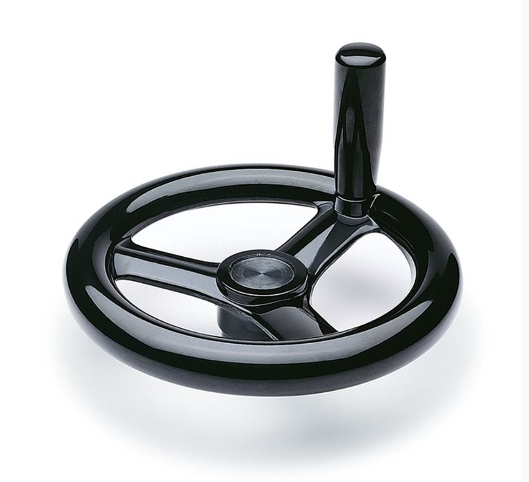 Ovládací kolo ELESA+GANTER VR.180 FP+I - průměr 180 mm - plný náboj